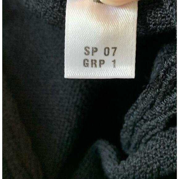 St. John Collection Santana Knit Flat Front Pants SP 07 GRP 1 Black Size 10 - Picture 12 of 12